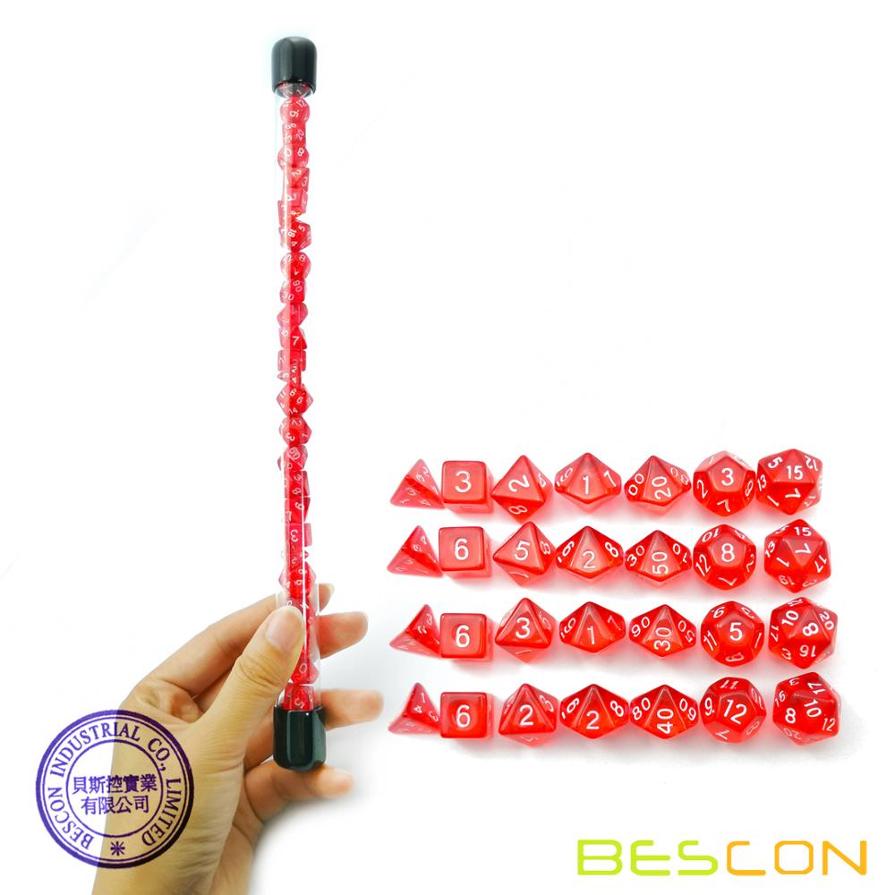 Dice Set Polyhedral - Bescon – ensemble de Mini dés