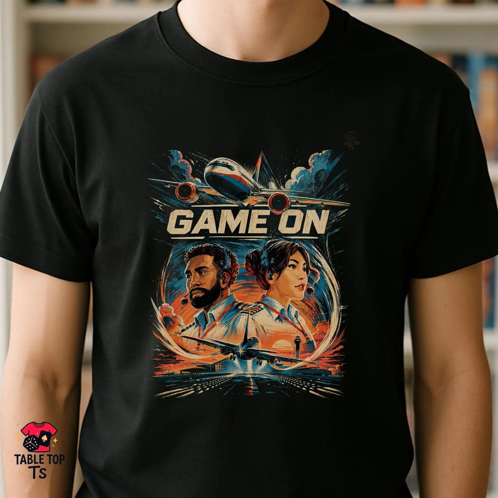 Board Game Inspiration - T-shirt GAME ON inspiré de Sky