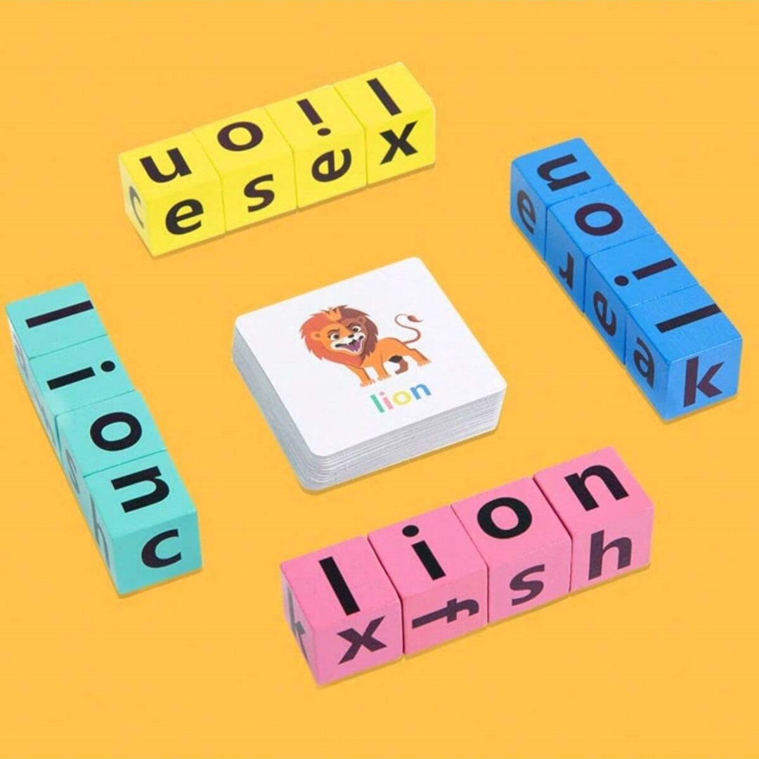 Board Game With Questions - Jeu de société d'orthographe de l'alphabet
