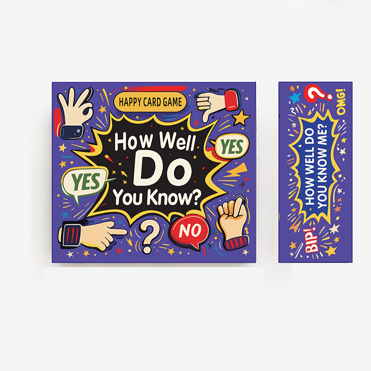 Board Game With Questions - Jeu de cartes 50 questions profondes