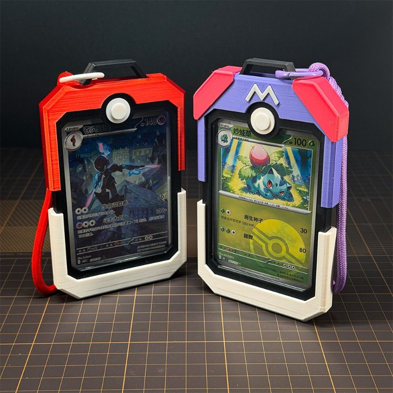 Board Game Dots - Porte-cartes vertical Poke Ball, protège-cartes pour
