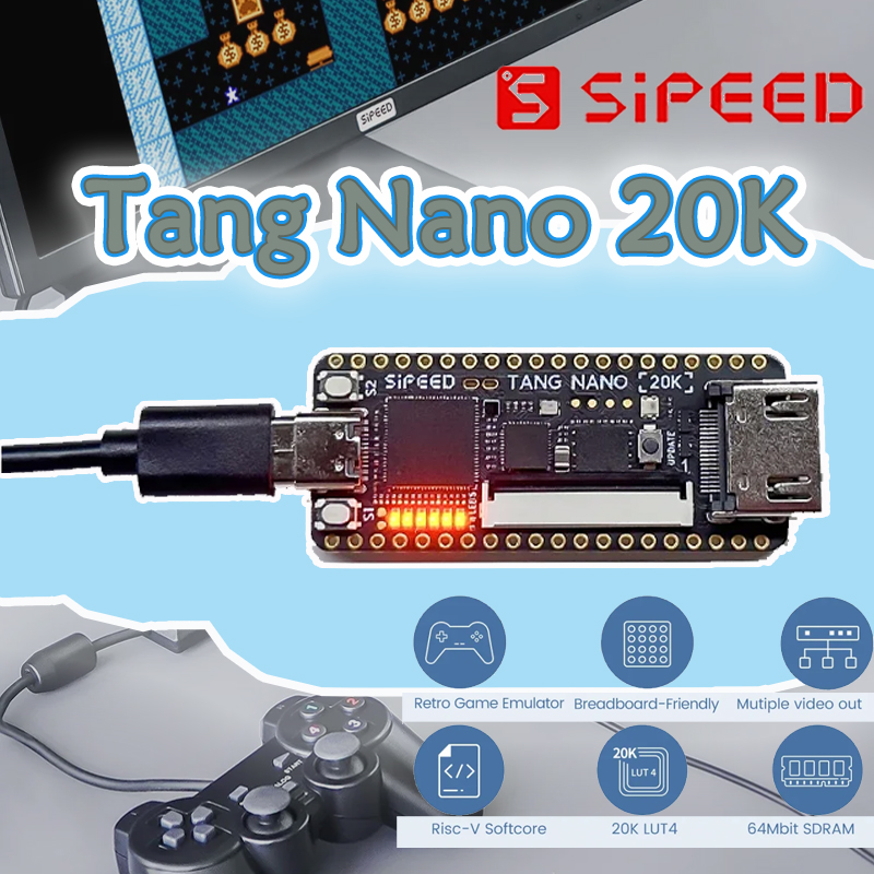 Board Game Film - Nouvelle carte FPGA Sipeed Tang Nano