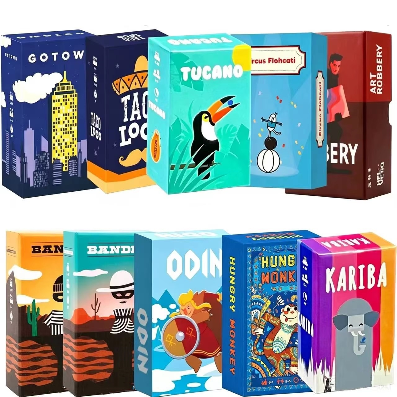 Jeux de société Tucano |   Kar - Board Game Bang avis et prix
