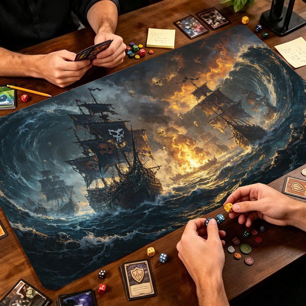 Tapis de jeu étendu Fantasy Pi - Board Game Pirates avis et prix