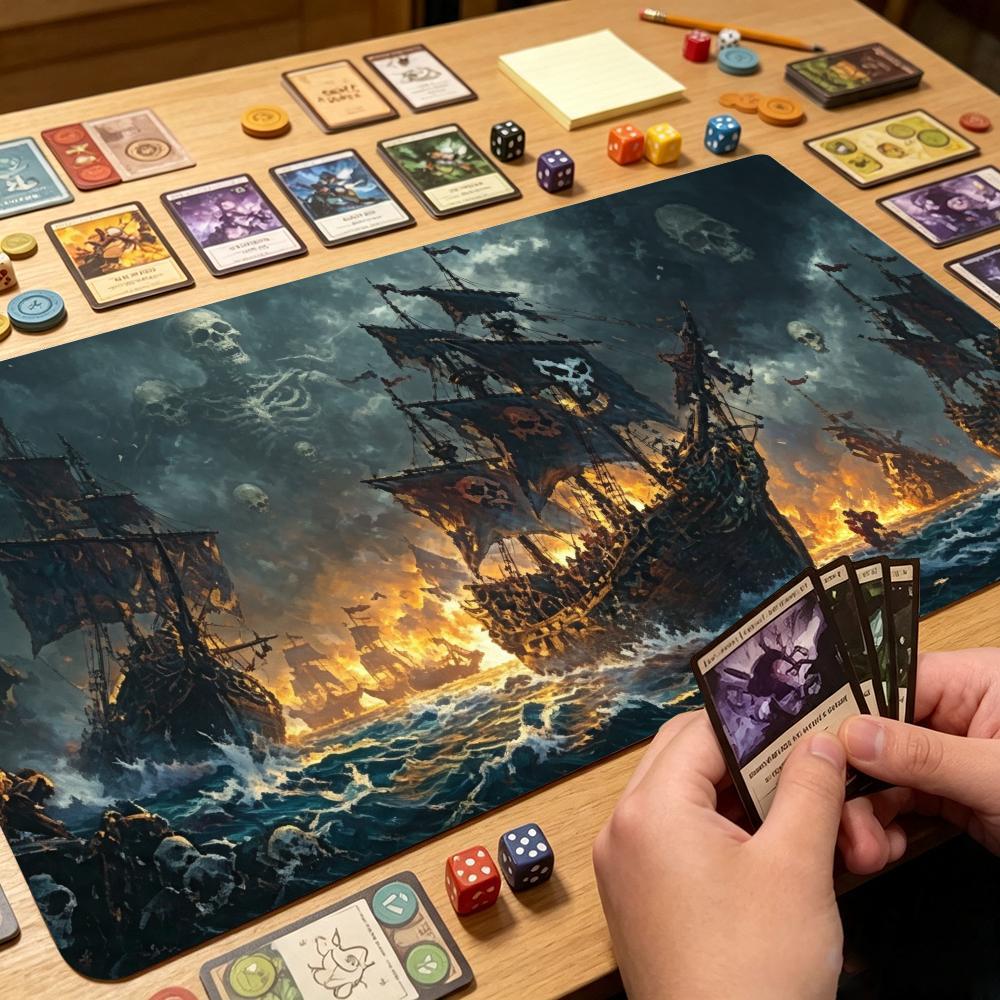 Tapis de jeu étendu Fantasy Pi - Board Game Pirates avis et prix