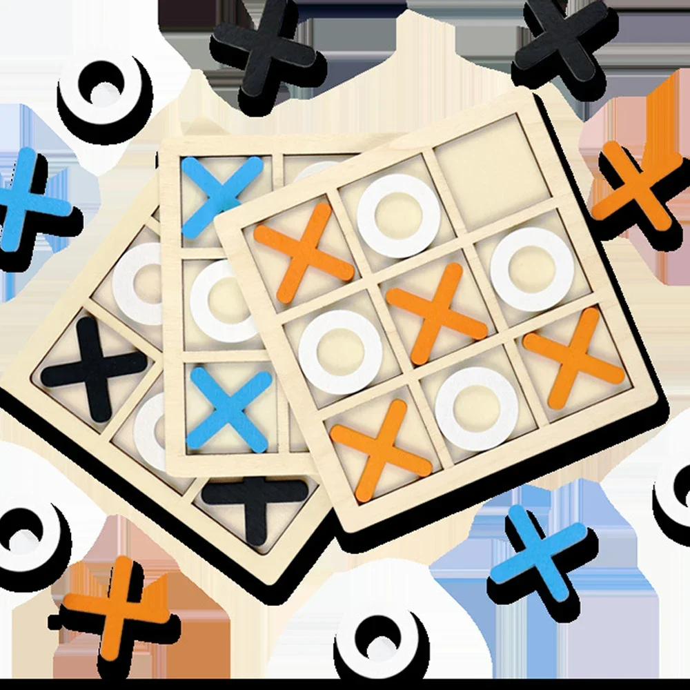 Jeu en bois XO Tic Tac Toe, Mi - Board Game With Questions avis et prix