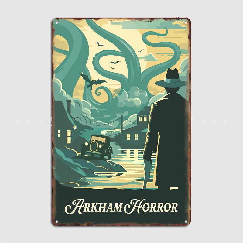 Affiche inspirée du jeu de soc - Board Game Horror avis et prix