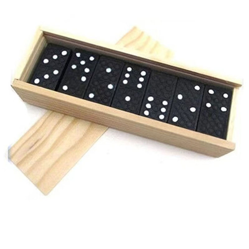 Jeu de dominos en bois 28 pièc - Board Game Monopoli avis et prix