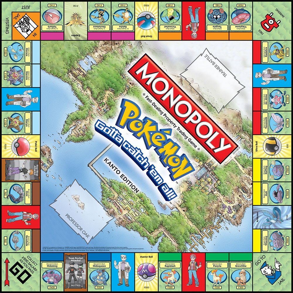 MONOPOLY – jeu de société Poke - Board Game Monopoli avis et prix
