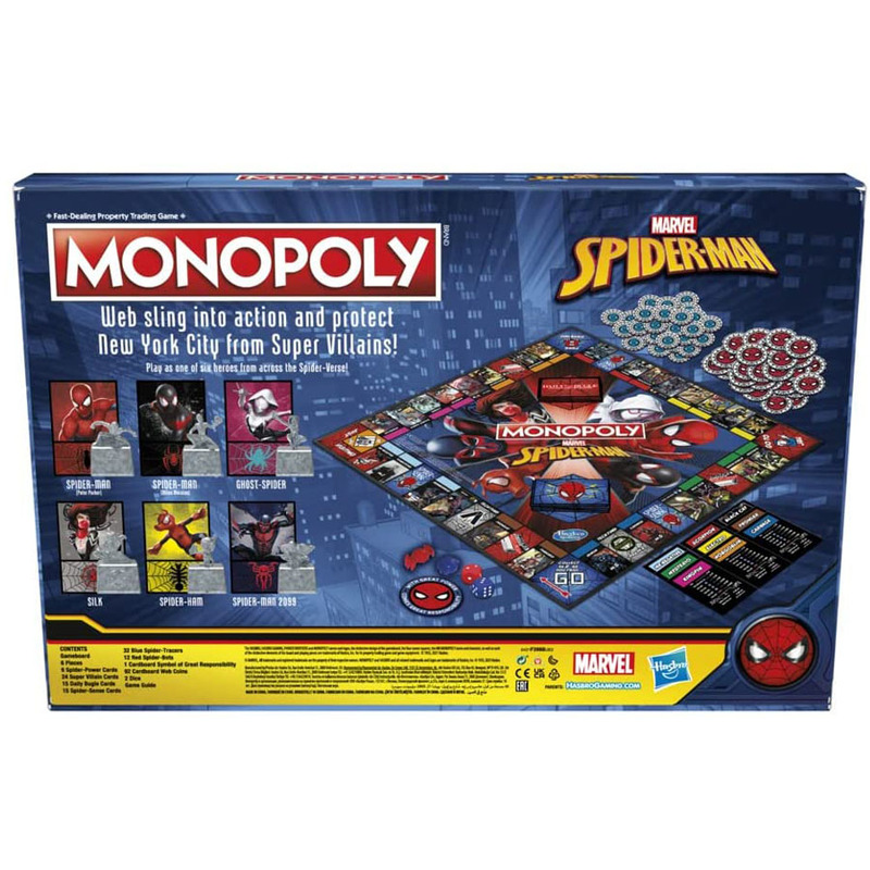 Jeu de société Marvel Spider-M - Board Game Monopoli avis et prix