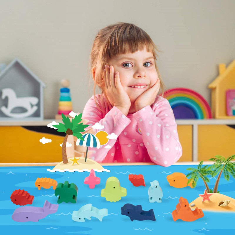 Nouveaux enfants Montessori bl - Board Game With Questions avis et prix