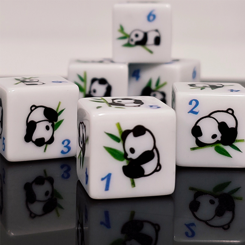 Jeu de dés à 6 faces imprimé P - Board Game Print avis et prix