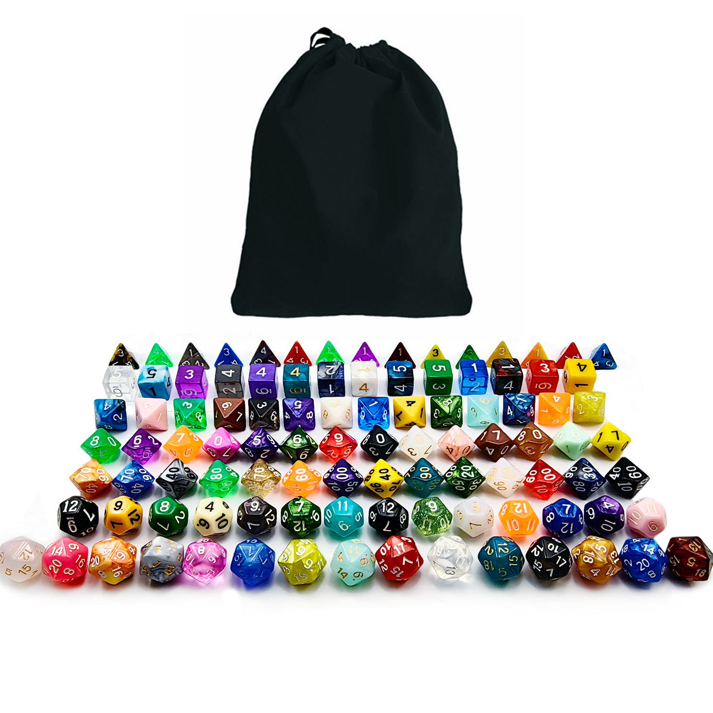 BESCON-Grand ensemble de dés p - Dice Set Polyhedral avis et prix