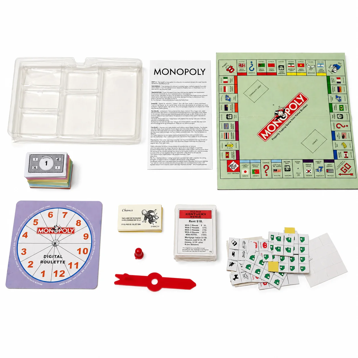Jeu de société classique Monop - Board Game Monopoli avis et prix