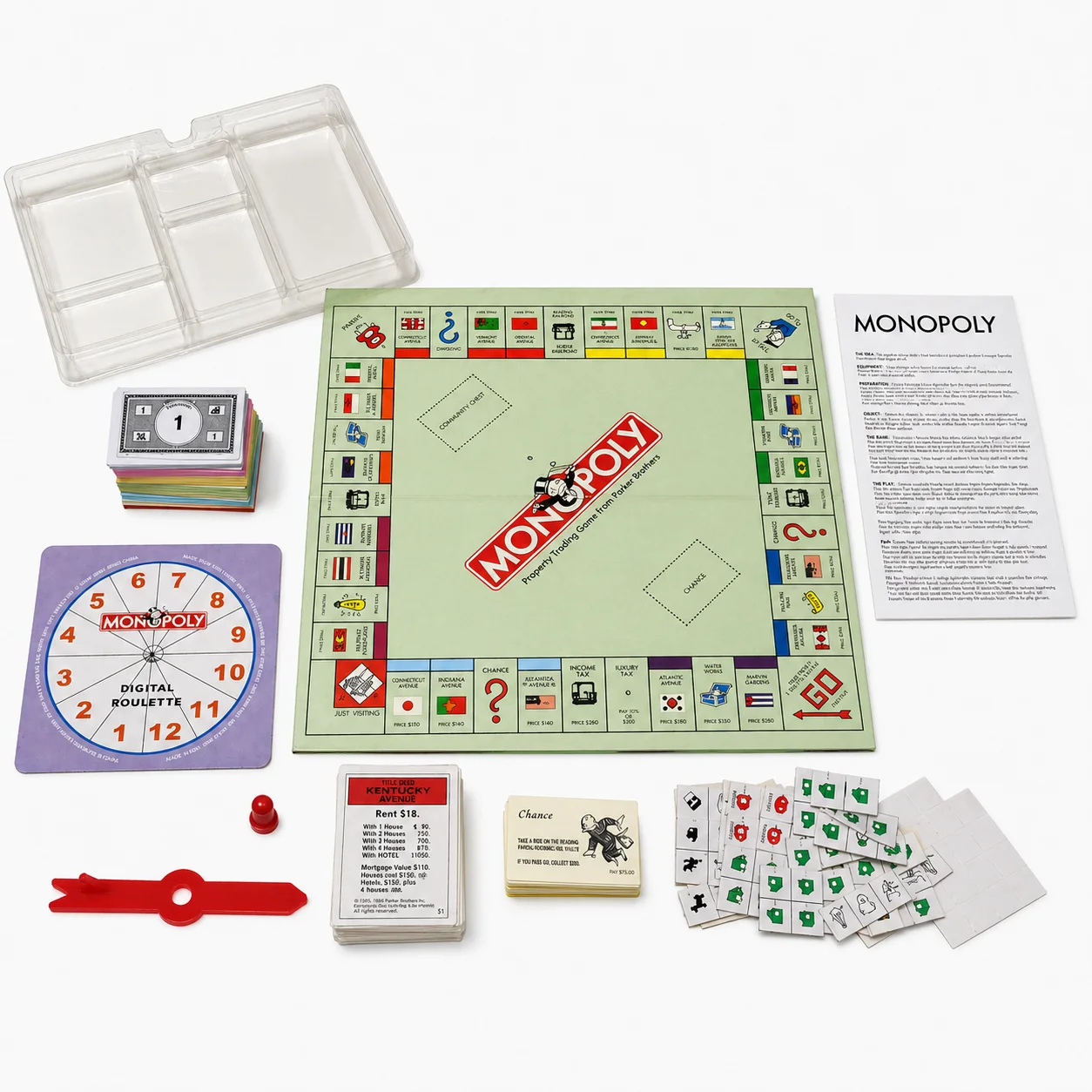 Jeu de société classique Monop - Board Game Monopoli avis et prix