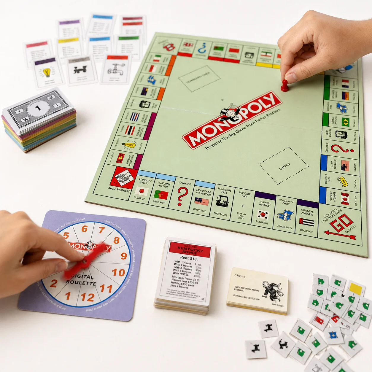 Jeu de société classique Monop - Board Game Monopoli avis et prix