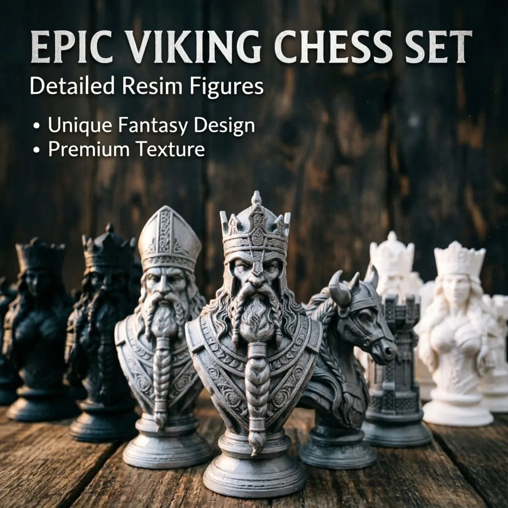 Pièces d'échecs imprimées en 3 - Board Game Print avis et prix