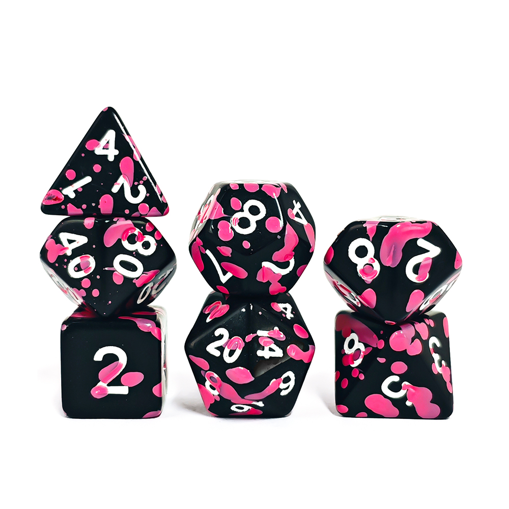 Jeu de dés polyédriques en acr - Dice Set Polyhedral avis et prix