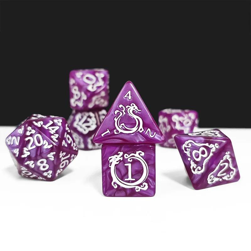 7 pièces DND dés 7 pièces/ense - Dice Set Polyhedral avis et prix
