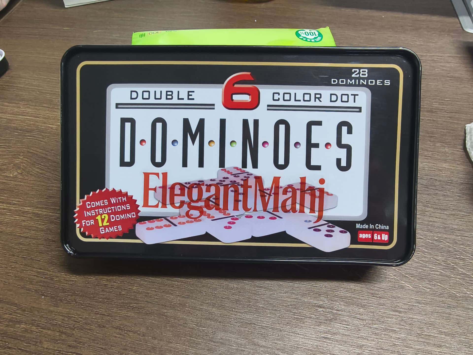 Jeu de dominos Double Six élég - Board Game Dots avis et prix