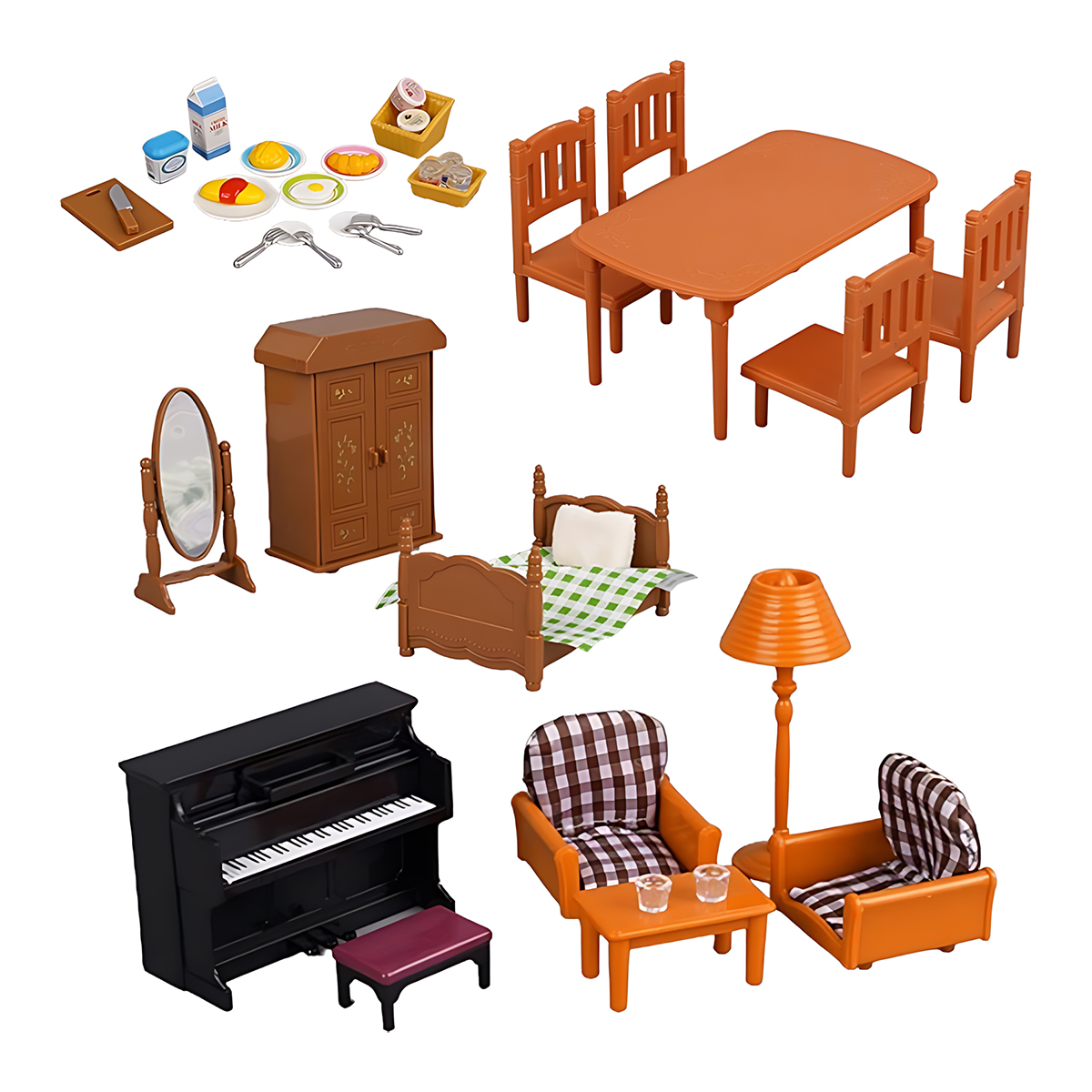 Meubles miniatures 1:12 pour m - Miniature Terrain Set avis et prix
