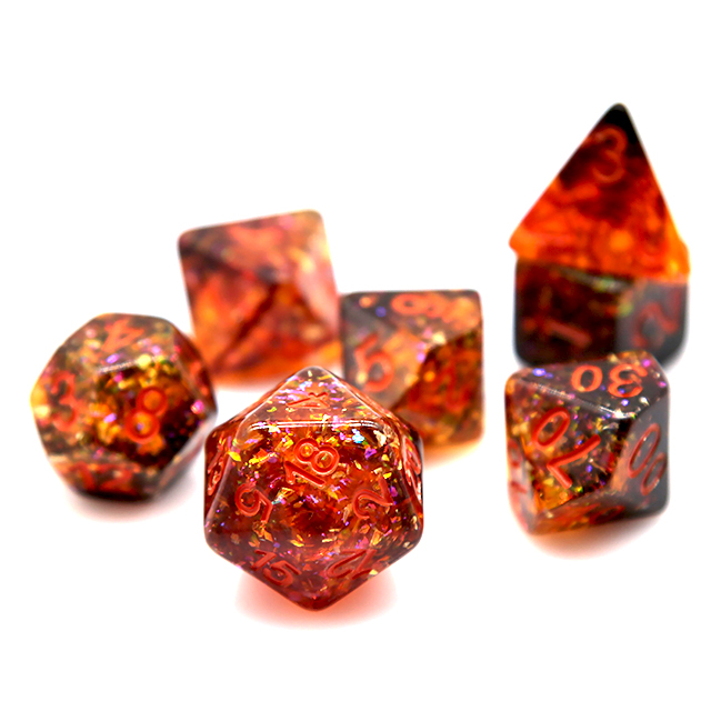 Ensemble de dés polyédriques e - Dice Set Polyhedral avis et prix